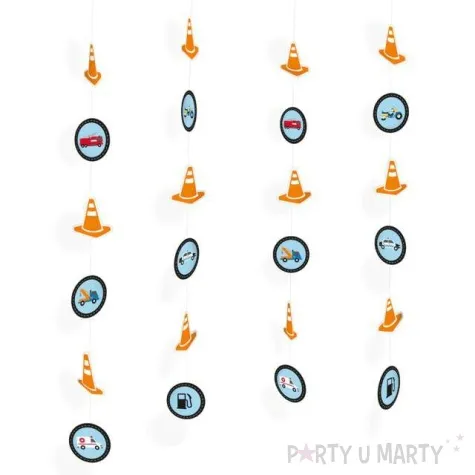 dekoracja wiszaca on the road amscan 130 cm