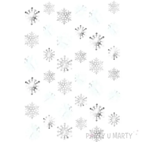 dekoracja wiszaca sniezynki platki sniegu amscan 210 cm
