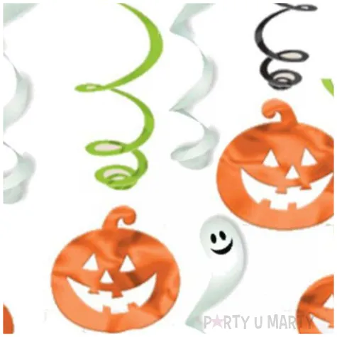 dekoracja wiszaca swiderki halloween mix amscan 12 szt