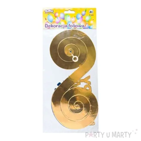 dekoracja wiszaca swiderki happy birthday 60 cm