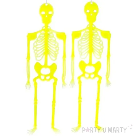 dekoracja wiszaca swiecace szkielety carnival toys 33 cm