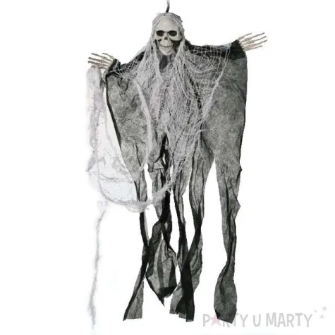 dekoracja wiszaca szkielet duch 60 cm