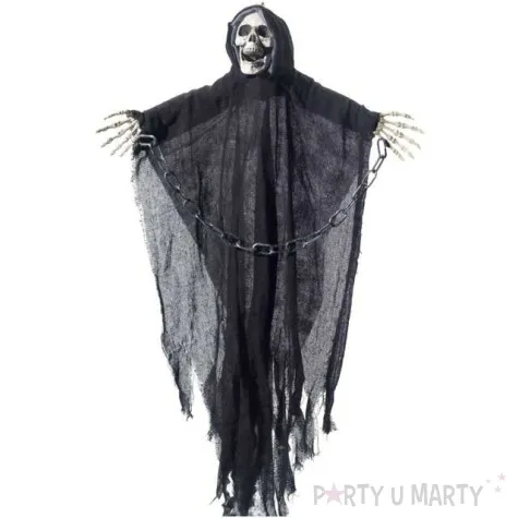 dekoracja wiszaca szkielet halloween smiffys 90 cm