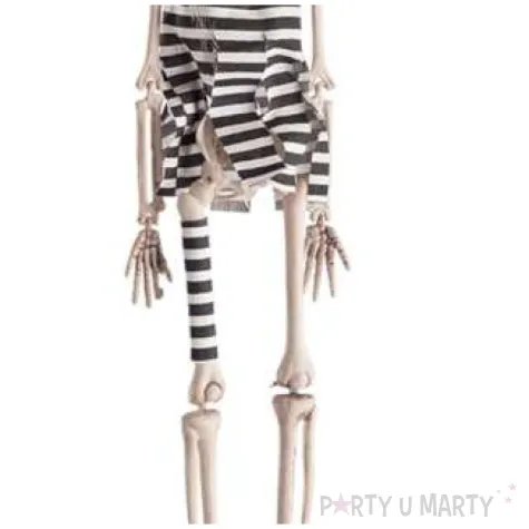 dekoracja wiszaca szkielet wieznia carnival toys 40 cm