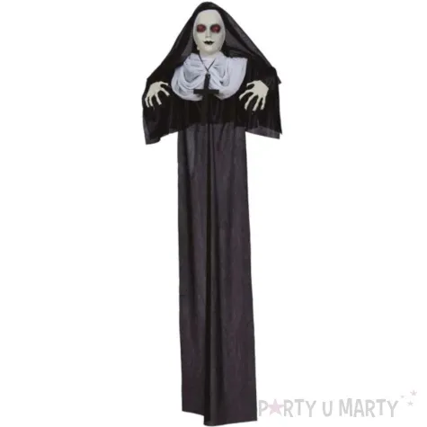 dekoracja wiszaca zakonnica opetana guirca 120 cm