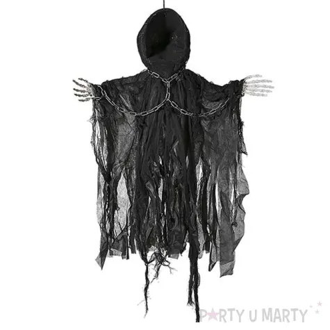 dekoracja wiszacy upior z efektami czarny