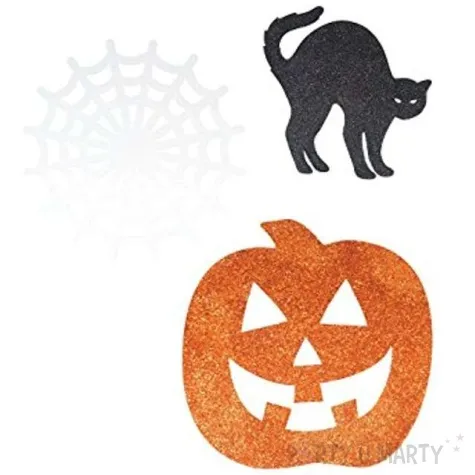 dekoracja wycinana halloween 10 14 cm 6 szt