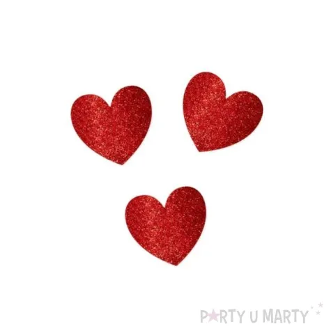 dekoracja wycinana serca amscan 13 29 cm 20 szt