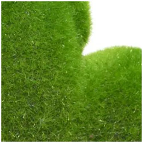 dekoracja z mchu lama arpex 12 x 7 cm