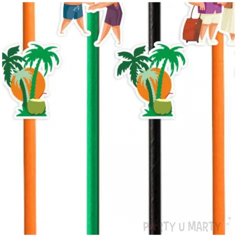 dekoracja z okazji przejscia na emeryture slomki papierowe zycie zaczyna sie na emeryturze x6