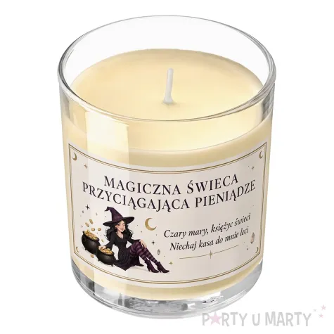 dekoracja zabawny prezent na andrzejki swieca zapachowa magiczna swieca na szczescie swieczka