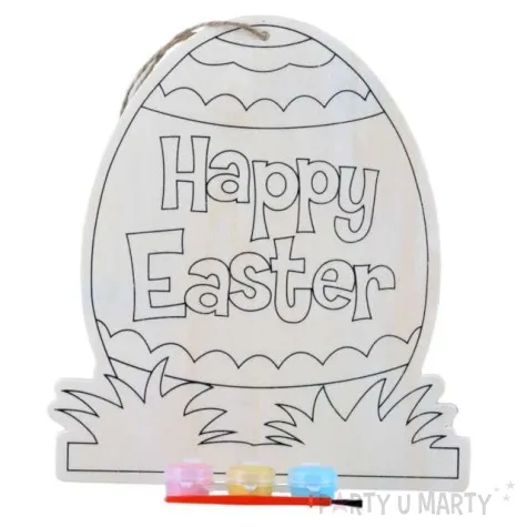 dekoracja zawieszki plaskie jajko arpex