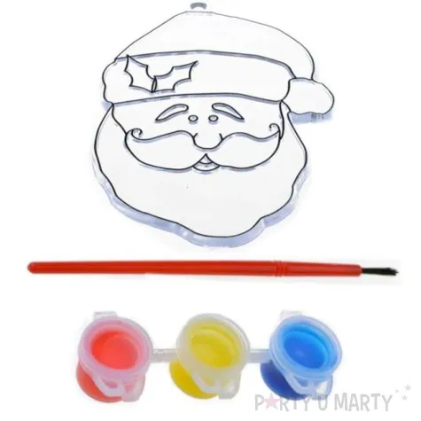 dekoracja zawieszki plaskie witrazyk mikolaj arpex