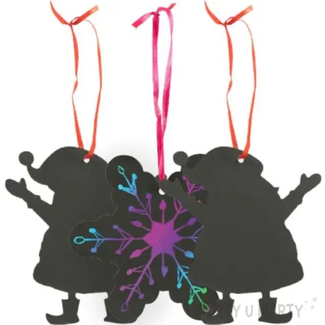 dekoracja zawieszki zdrapki arpex 3 szt