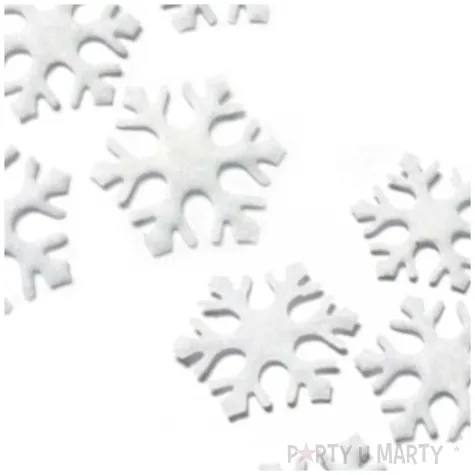 dekoracja zimowe sniezynki arpex 12 szt