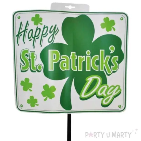 dekoracja znak swiety patryk funnyfashion 33 cm