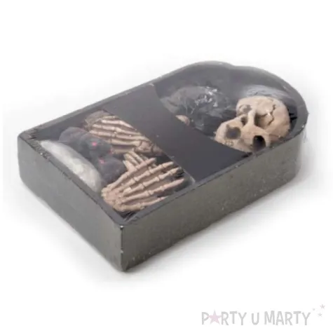dekoracje 3d cmentarny halloween carnival toys 24 szt