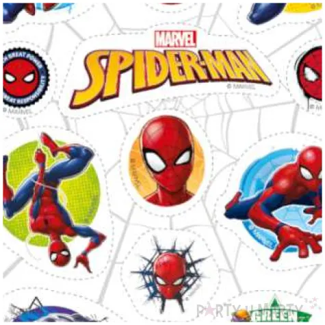 dekoracje czlowiek pajak oplatek dekora 12 szt