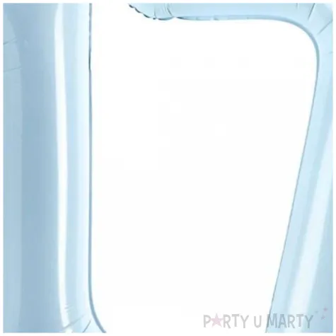 dekoracje na 17 urodziny zestaw balonow liczba 17 miebieski 34 dgt 2 szt