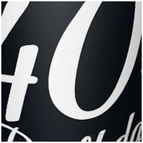 dekoracje na 40 urodziny kubeczki papierowe happy birthday b c czarny godan 200ml