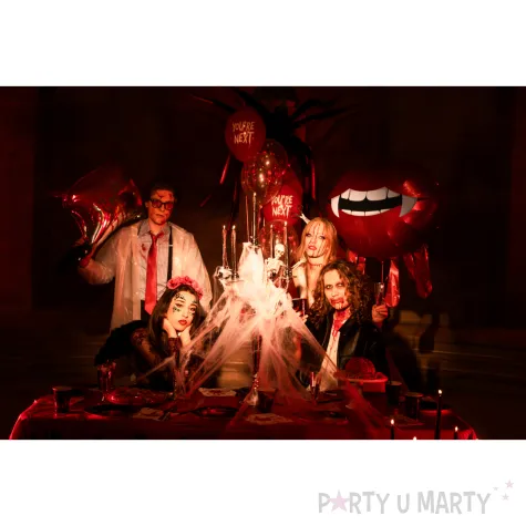 dekoracje na halloween balony plamy krwi youre next do girlandy czerwone krew 12 x6