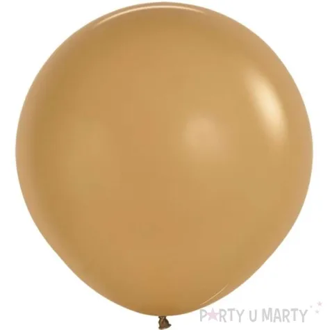 dekoracje na urodziny profesjonalne balony lateksowe latte kawowe brazowe 24 3 szt
