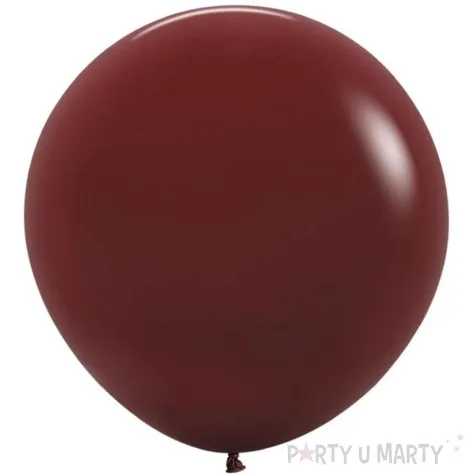 dekoracje na urodziny profesjonalne balony lateksowe merlot bordowe 24 3 szt