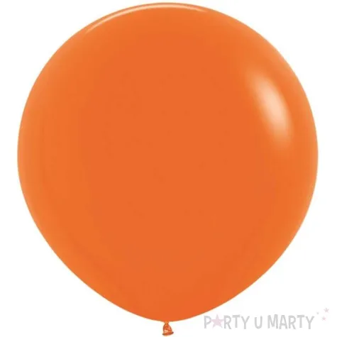 dekoracje na urodziny profesjonalne balony lateksowe orange pomaranczowe 24 3 szt