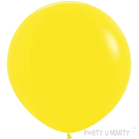 dekoracje na urodziny profesjonalne balony lateksowe yellow zolte 24 3 szt