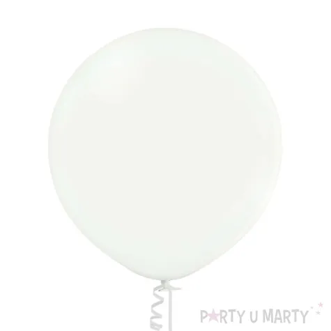 dekoracje na wesele komunie swieta urodziny duze balony pastelowe biale belbal 24 5 szt