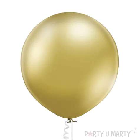 dekoracje na wesele komunie sylwestra urodziny duze balony glossy zlote belbal 24 5 szt