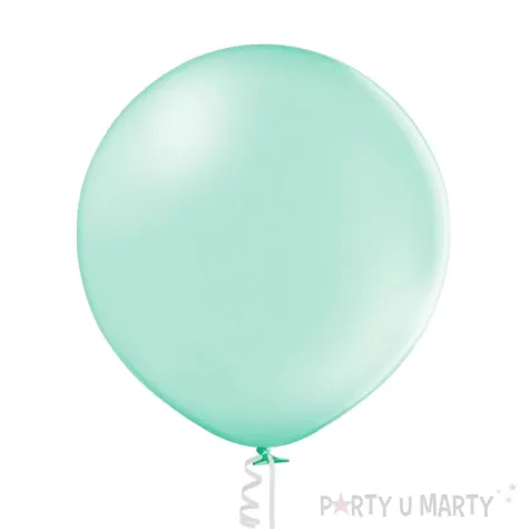 dekoracje na wesele urodziny duze balony pastelowe zielone belbal 24 5 szt