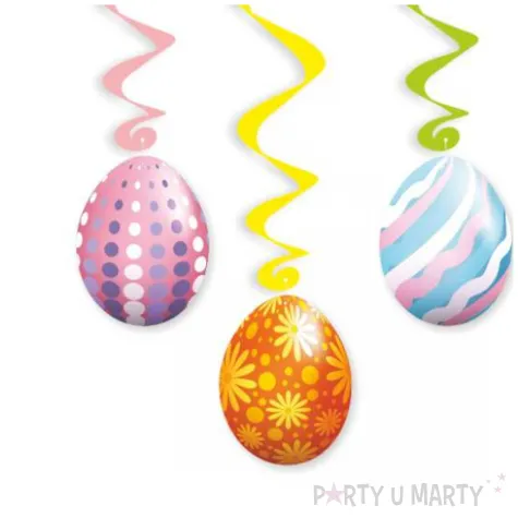 dekoracje na wielkanoc zajaca swiderki wiszace pisanki do powieszenia jajka x6