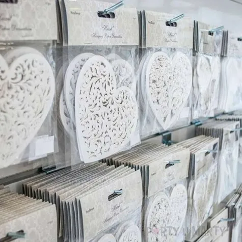 dekoracje papierowe serce 13 5 x 11 5cm 1op