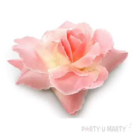 dekoracje rozyczki rozowe partydeco 24 szt
