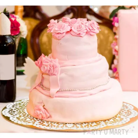 dekoracje serwetki papierowe srebrny godan 36 cm 4 szt