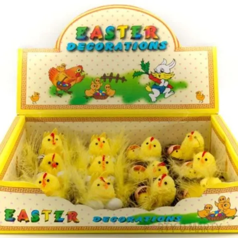 dekoracje zestaw kurka i kurczak w gniazdku aliga 2 szt