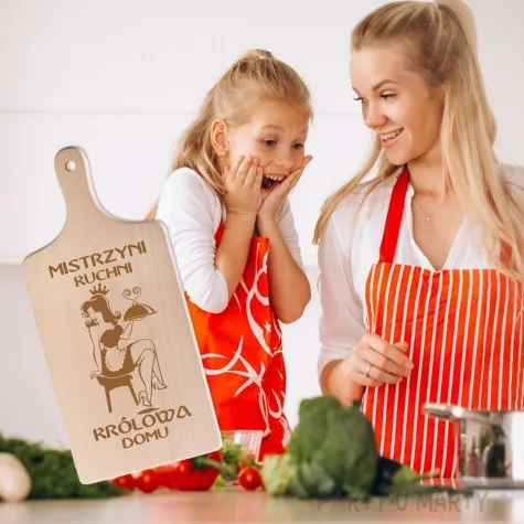 deska do krojenia mistrzyni kuchni krolowa domu 11 5 x 26 5 cm