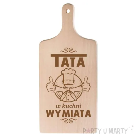 deska do krojenia tata w kuchni wymiata 11 5 x 26 5 cm