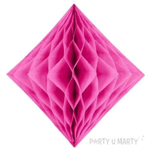 diament bibulowy classic ciemny rozowy 20 cm