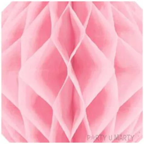 diament bibulowy classic honeycomb rozowy jasny partydeco 30cm