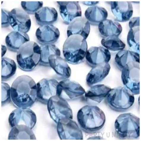 diamentowe konfetti 12mm c niebieski 100szt 1op