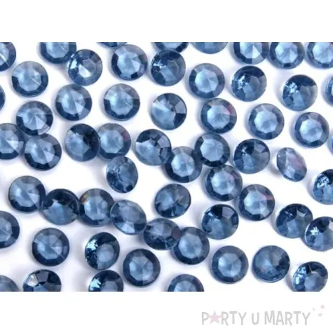 diamentowe konfetti 12mm c niebieski 100szt 1op