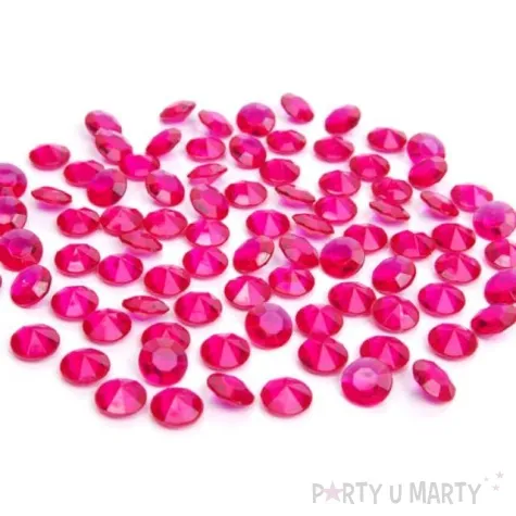 diamentowe konfetti 12mm c roz 100szt 1op