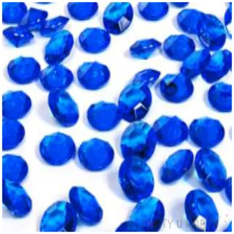 diamentowe konfetti 12mm granat 100szt 1op