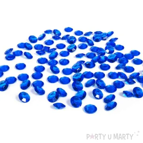 diamentowe konfetti 12mm granat 100szt 1op