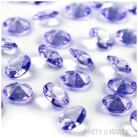 diamentowe konfetti 12mm lilia 100szt 1op