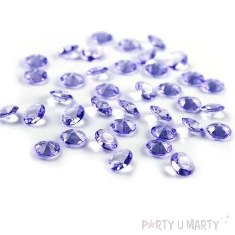 diamentowe konfetti 12mm lilia 100szt 1op