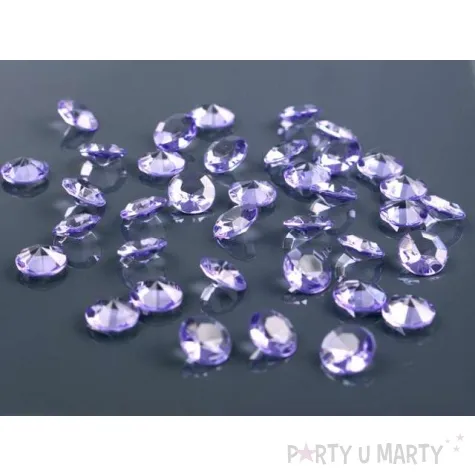 diamentowe konfetti 12mm lilia 100szt 1op