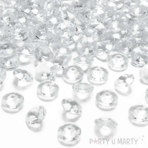 diamentowe konfetti bezbarwny 12mm 1op